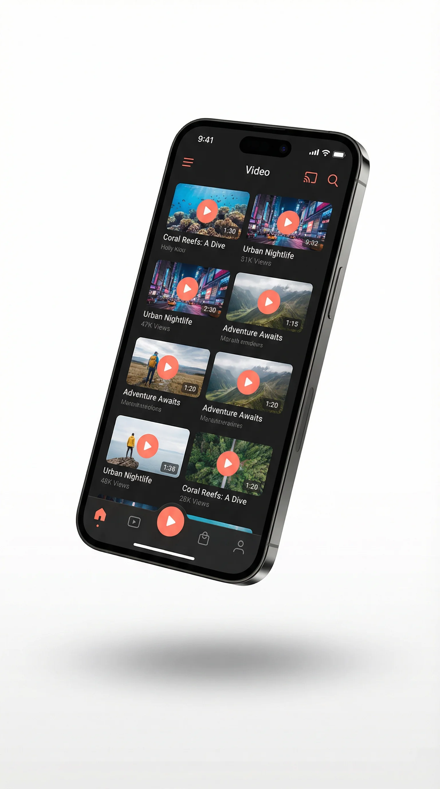 海角网APP客户端界面展示